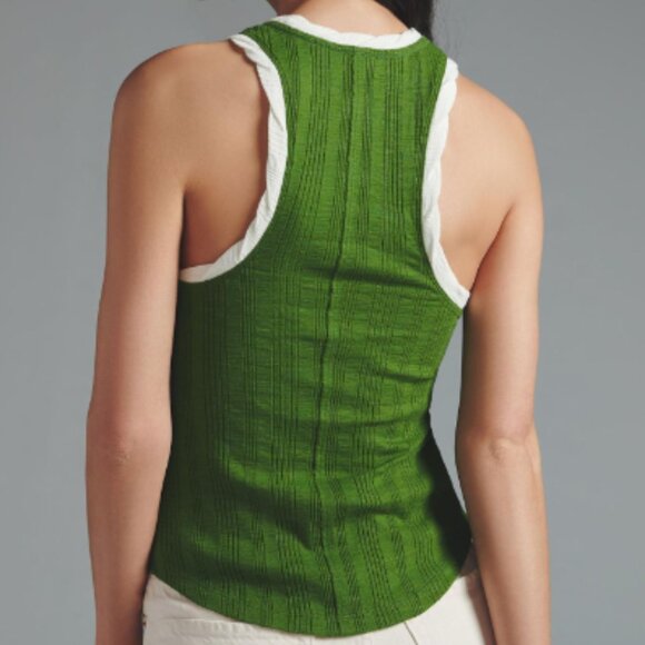 Brand New Pilcro Ribbed Racerback Tank - Picture 8 of 9